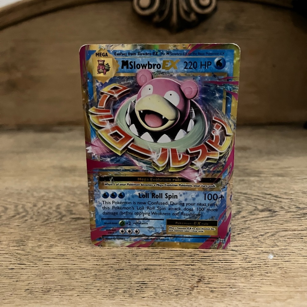 Pokemon Mega Slowbro EX Trading Card